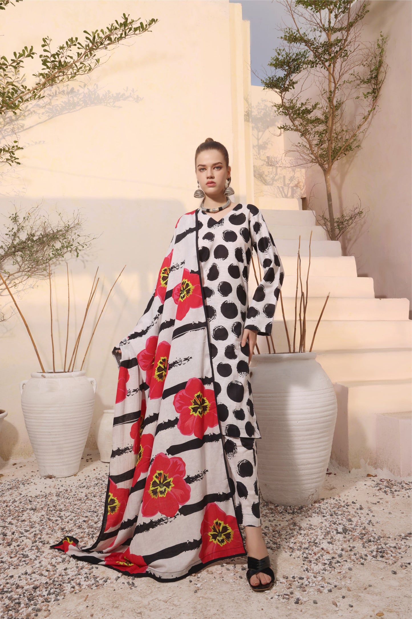 DIGITAL PRINTED KHADDAR 3PC-ZN296