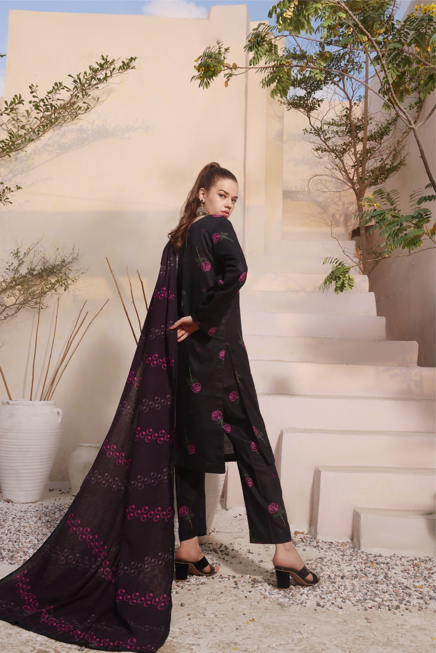 DIGITAL PRINTED KHADDAR 3PC-ZN284