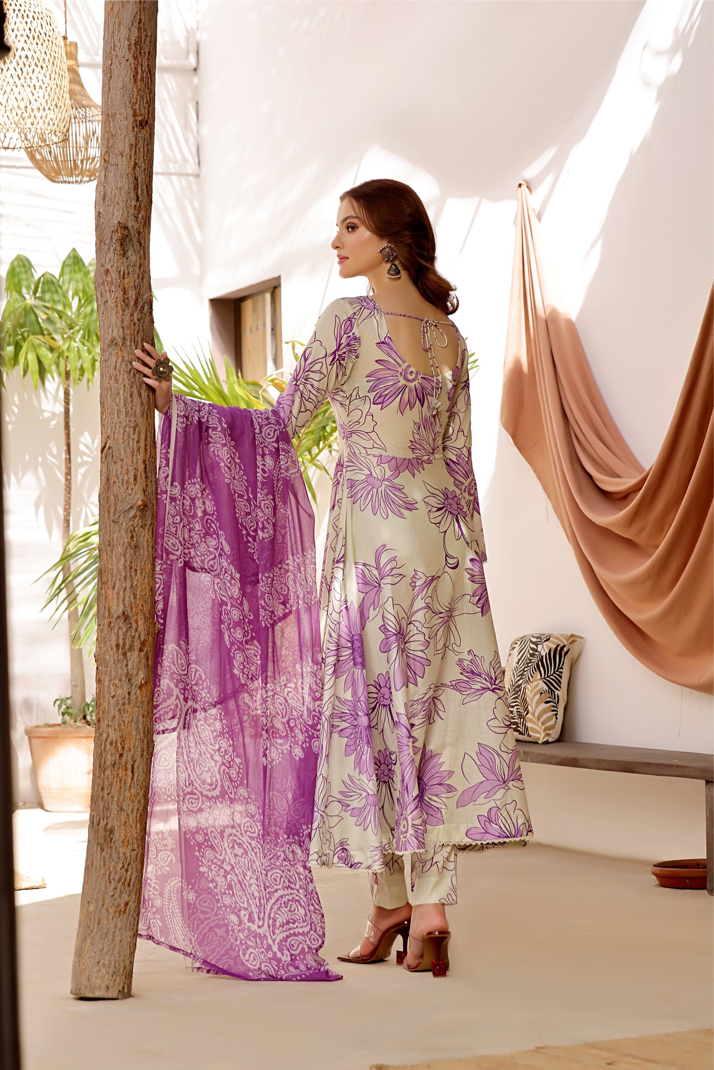 DIGITAL PRINTED LAWN 3PC-ZN411