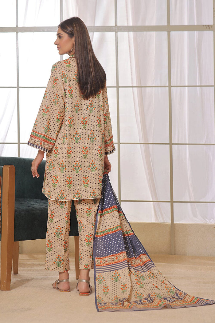 3PC UNSTITCHED KHADDAR SUIT- ZN2351