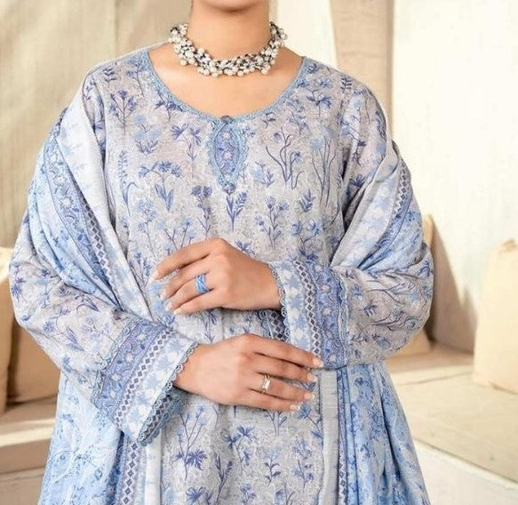 DIGITAL PRINTED KHADDAR-3PC