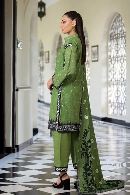 3PC UNSTITCHED KHADDAR SUIT- ZN2872