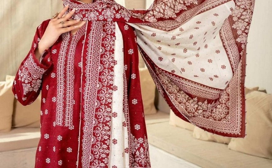 DIGITAL PRINTED KHADDAR-3PC