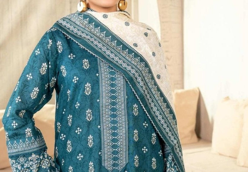 DIGITAL PRINTED KHADDAR-3PC