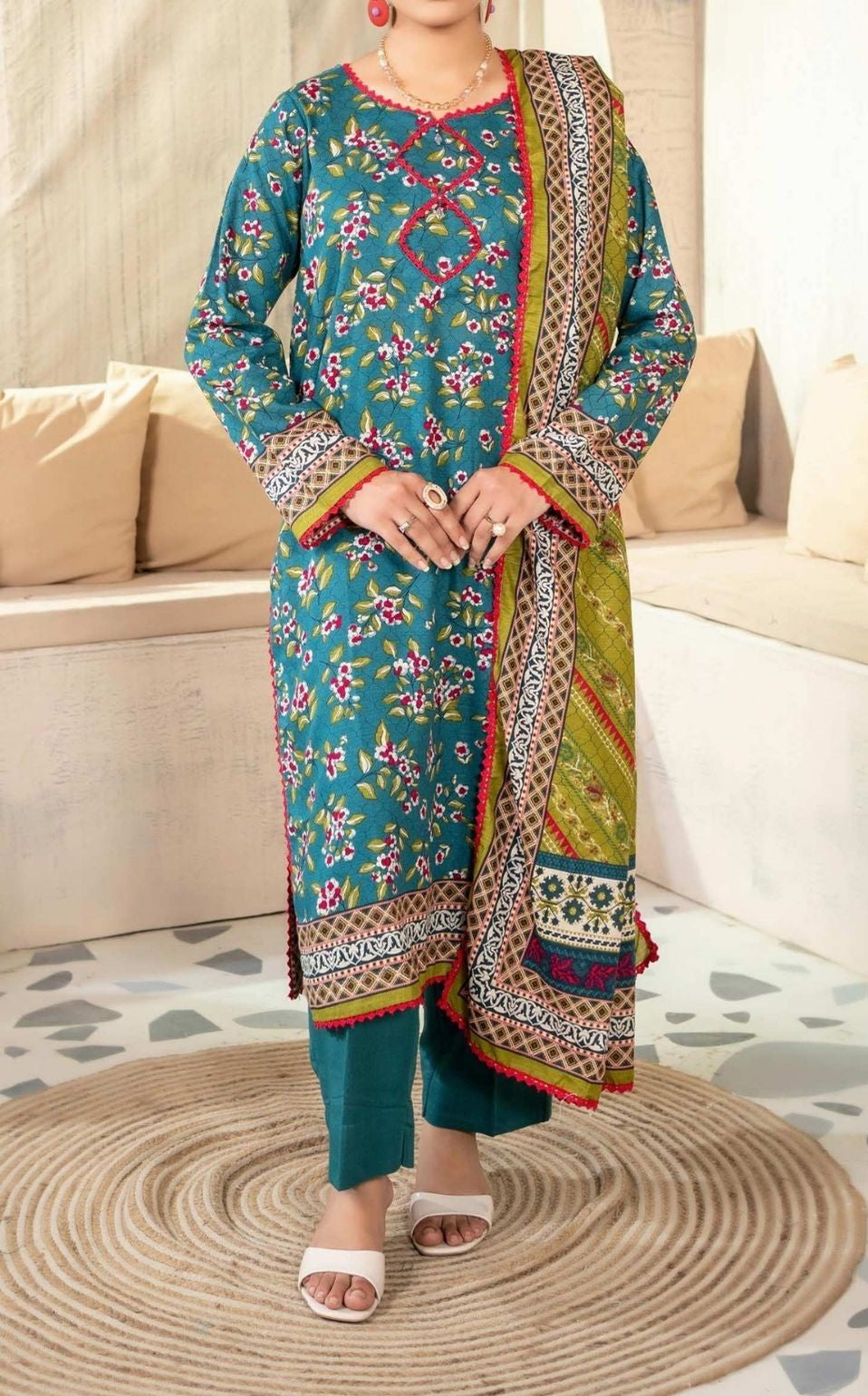 DIGITAL PRINTED KHADDAR-3PC