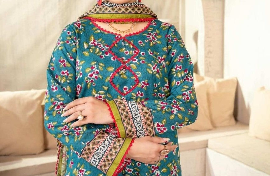 DIGITAL PRINTED KHADDAR-3PC